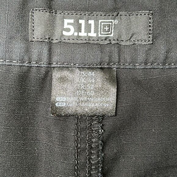511 Tactical TACLITE PRO 9.5" Ripstop Cargo Shorts size 44 Black 73287 - Picture 7 of 11